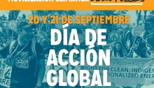 Movilización de los pueblos contra cambio climática